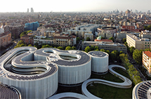 Bocconi University, Italy - aerial